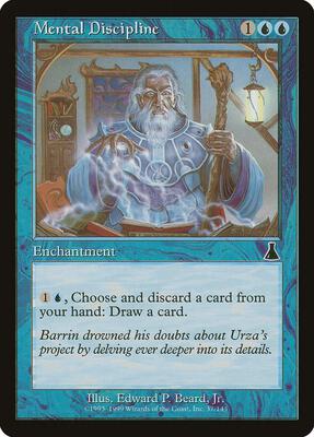 Mental Discipline card from Urza's Destiny