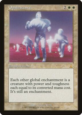 Opalescence card from Urza's Destiny
