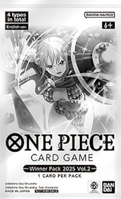 Winner Pack 2025 Vol. 2 card from One Piece Promotion Cards