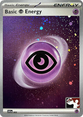 Basic Psychic Energy - 005 (Cosmos Holo) card from Prize Pack Series Cards