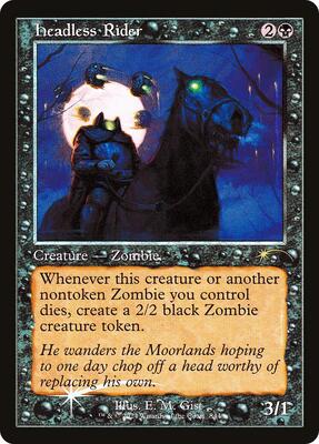 Headless Rider (Retro Frame) card from Secret Lair Drop Series