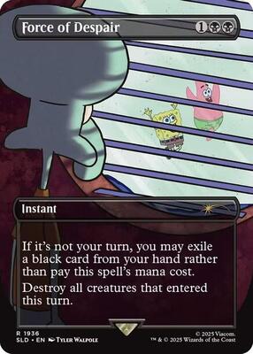 Force of Despair card from Secret Lair Drop Series
