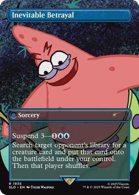 Inevitable Betrayal card from Secret Lair Drop Series