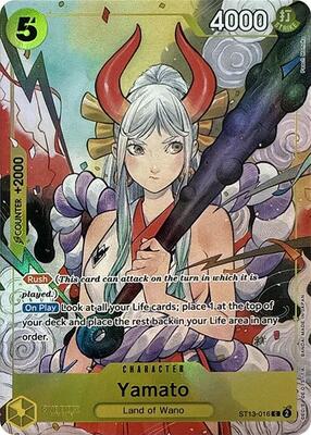 Yamato (Illustration Box Vol.2) (Textured) card from One Piece Promotion Cards
