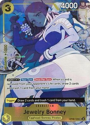 Jewelry Bonney (Illustration Box EX) card from One Piece Promotion Cards