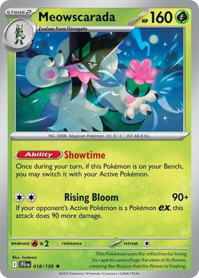 Meowscarada card from SV09: Journey Together