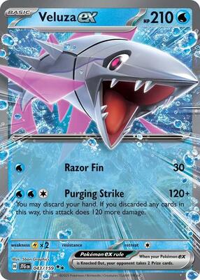 Veluza ex card from SV09: Journey Together