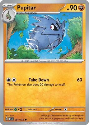 Pupitar card from SV09: Journey Together