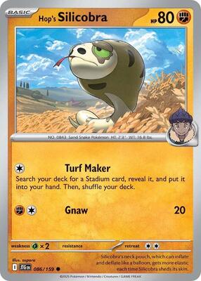 Hop's Silicobra card from SV09: Journey Together