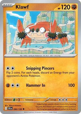 Klawf card from SV09: Journey Together