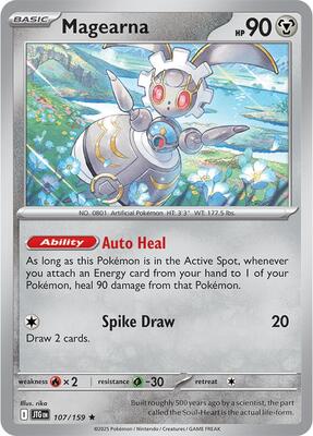 Magearna card from SV09: Journey Together