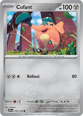 Cufant card from SV09: Journey Together