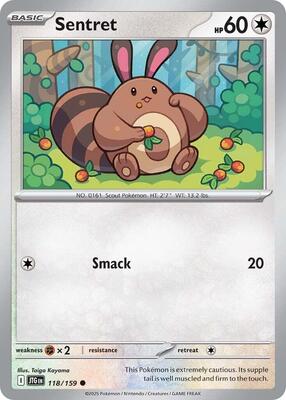 Sentret card from SV09: Journey Together