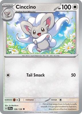 Cinccino card from SV09: Journey Together