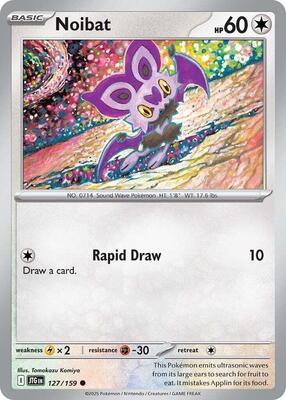 Noibat - 127/159 card from SV09: Journey Together