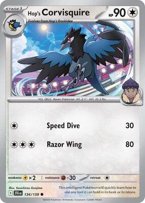 Hop's Corvisquire card from SV09: Journey Together