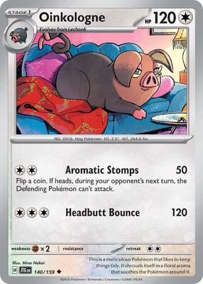 Oinkologne card from SV09: Journey Together