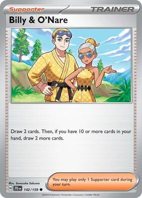 Billy & O'Nare card from SV09: Journey Together