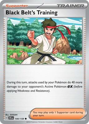 Black Belt's Training - 144/159 card from SV09: Journey Together