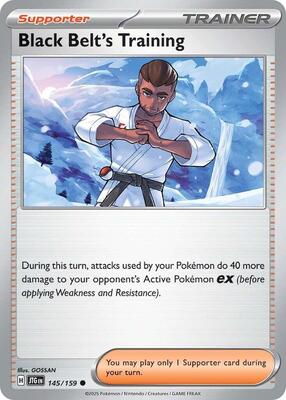 Black Belt's Training - 145/159 card from SV09: Journey Together