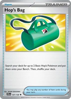 Hop's Bag card from SV09: Journey Together