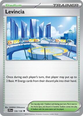 Levincia card from SV09: Journey Together