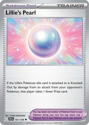 Lillie's Pearl card from SV09: Journey Together