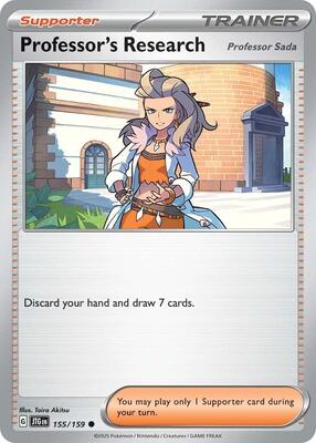 Professor's Research [Professor Sada] card from SV09: Journey Together