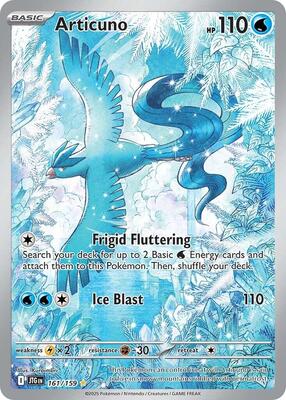 Articuno - 161/159 card from SV09: Journey Together