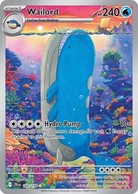 Wailord - 162/159 card from SV09: Journey Together