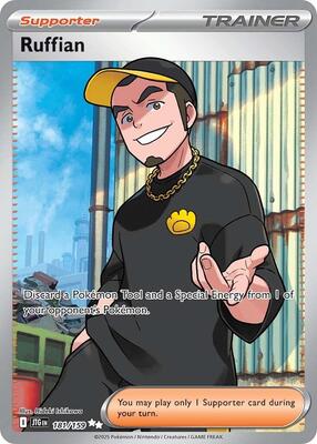 Ruffian - 181/159 card from SV09: Journey Together