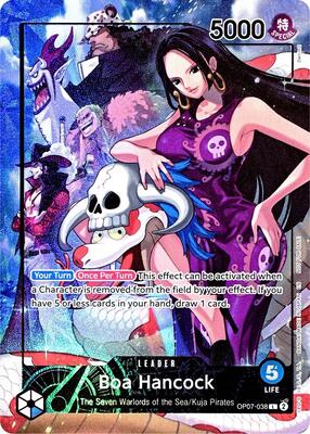 Boa Hancock (2025 PSA Magazine Promo) card from One Piece Promotion Cards