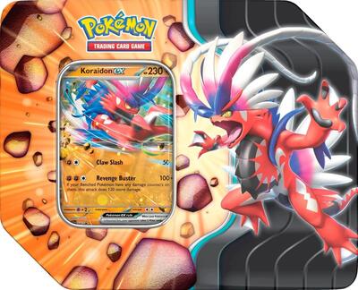 Slashing Legends Tin [Koraidon ex] card from Miscellaneous Cards & Products