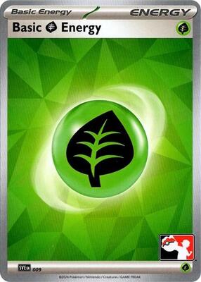 Basic Grass Energy - 009 card from Prize Pack Series Cards