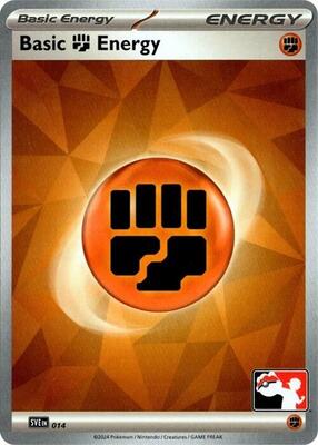 Basic Fighting Energy - 014 card from Prize Pack Series Cards