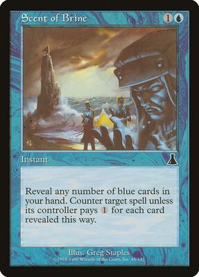 Scent of Brine card from Urza's Destiny