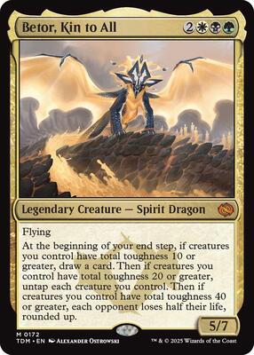 Betor, Kin to All card from Tarkir: Dragonstorm