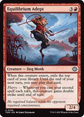 Equilibrium Adept card from Tarkir: Dragonstorm