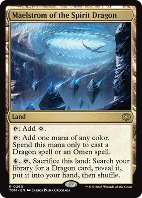 Maelstrom of the Spirit Dragon card from Tarkir: Dragonstorm