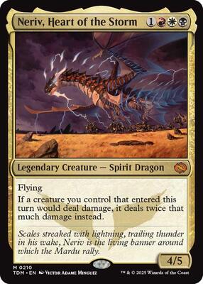 Neriv, Heart of the Storm card from Tarkir: Dragonstorm