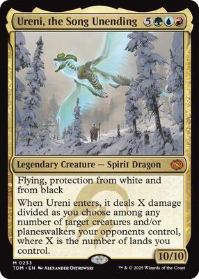 Ureni, the Song Unending card from Tarkir: Dragonstorm