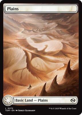 Plains (0272) card from Tarkir: Dragonstorm