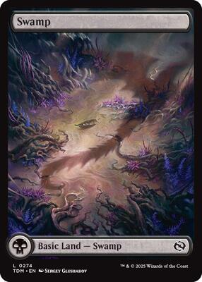 Swamp (0274) card from Tarkir: Dragonstorm