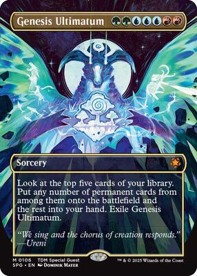 Genesis Ultimatum (Borderless) card from Special Guests