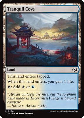 Tranquil Cove card from Tarkir: Dragonstorm
