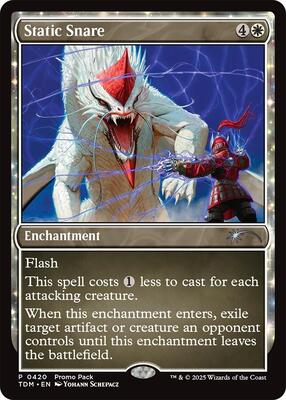 Static Snare card from Promo Pack: Tarkir: Dragonstorm