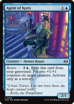 Agent of Kotis card from Tarkir: Dragonstorm