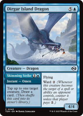 Dirgur Island Dragon card from Tarkir: Dragonstorm