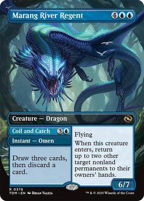 Marang River Regent (Borderless) card from Tarkir: Dragonstorm