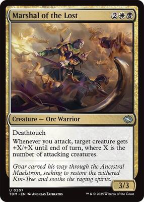 Marshal of the Lost card from Tarkir: Dragonstorm